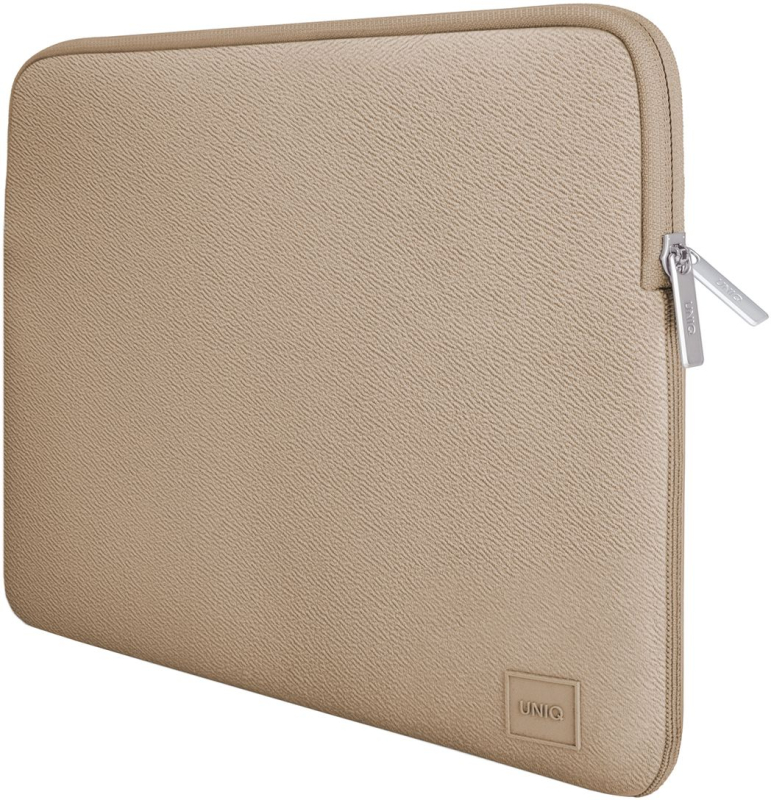 Чехол-сумка Uniq для ноутбуков 14" Cyprus Neoprene Laptop sleeve v2, бежевый
