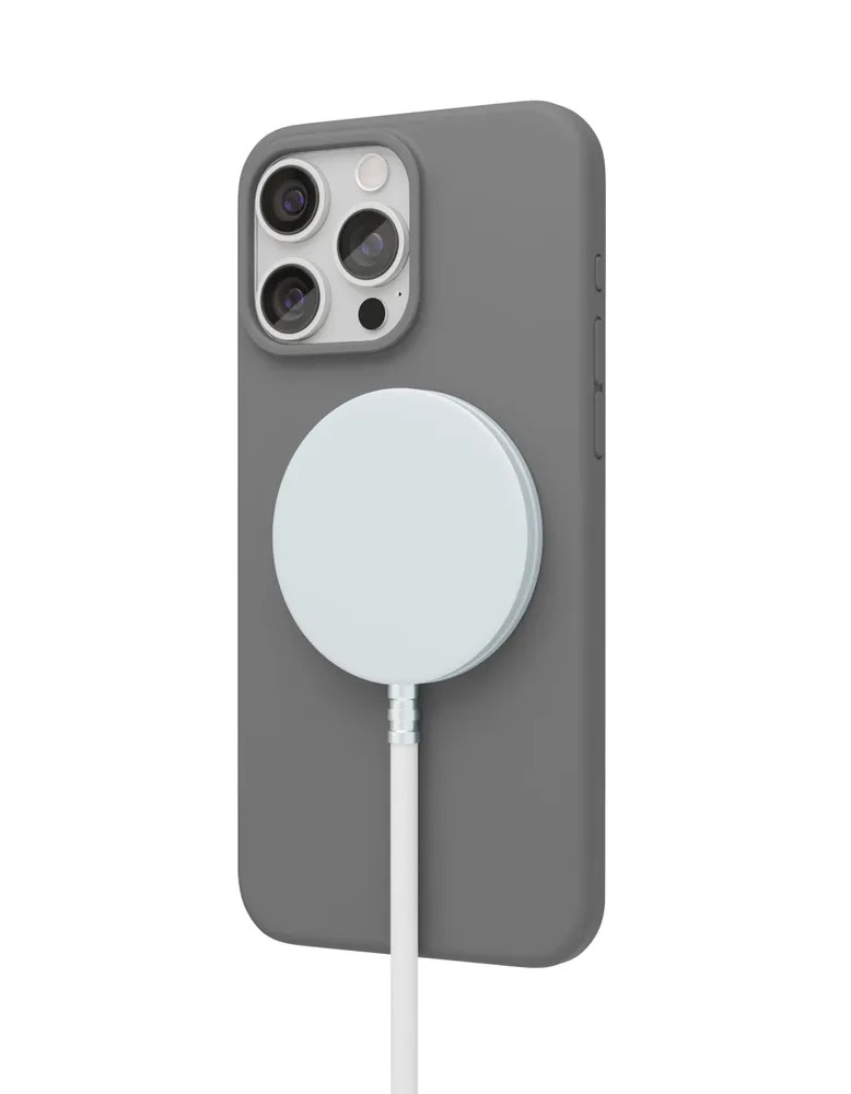 Чехол защитный VLP Aster Case с MagSafe для iPhone 15 Pro Max, серый