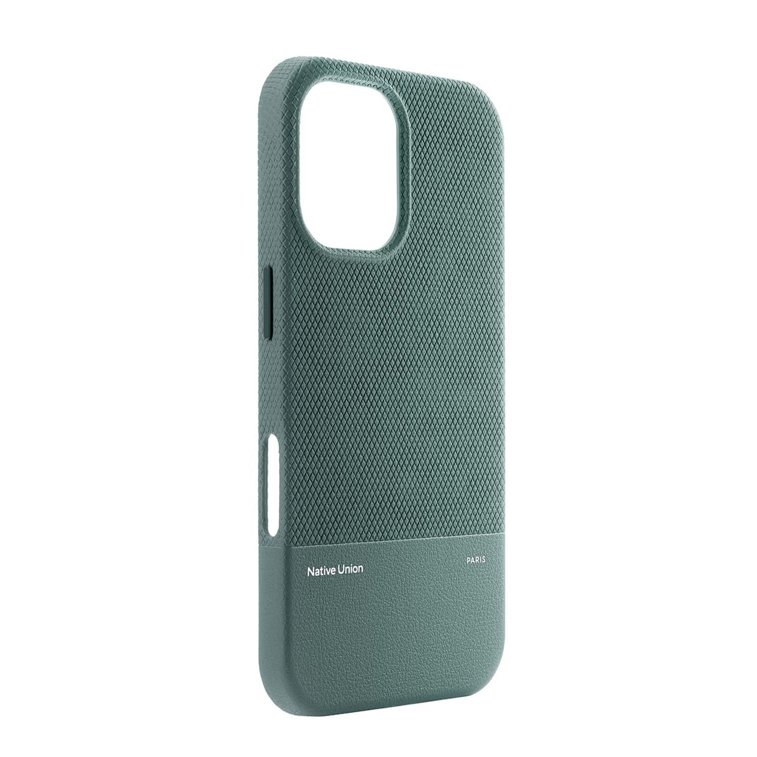 Чехол Native Union (RE)Classic Case MagSafe для iPhone 16, зеленый сланец
