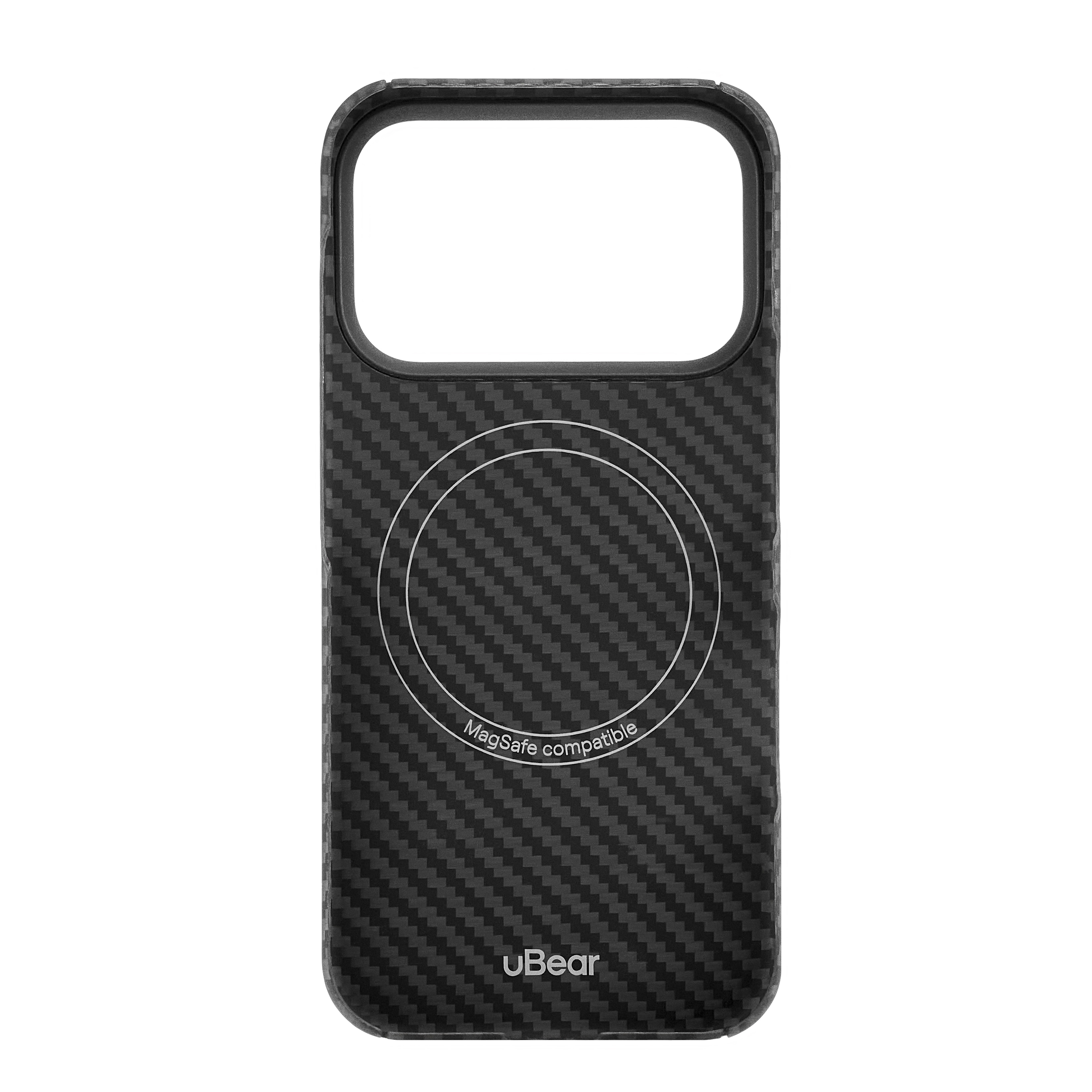 На фото изображено Чехол защитный uBear Supreme Case для iPhone 17 Pro, черный