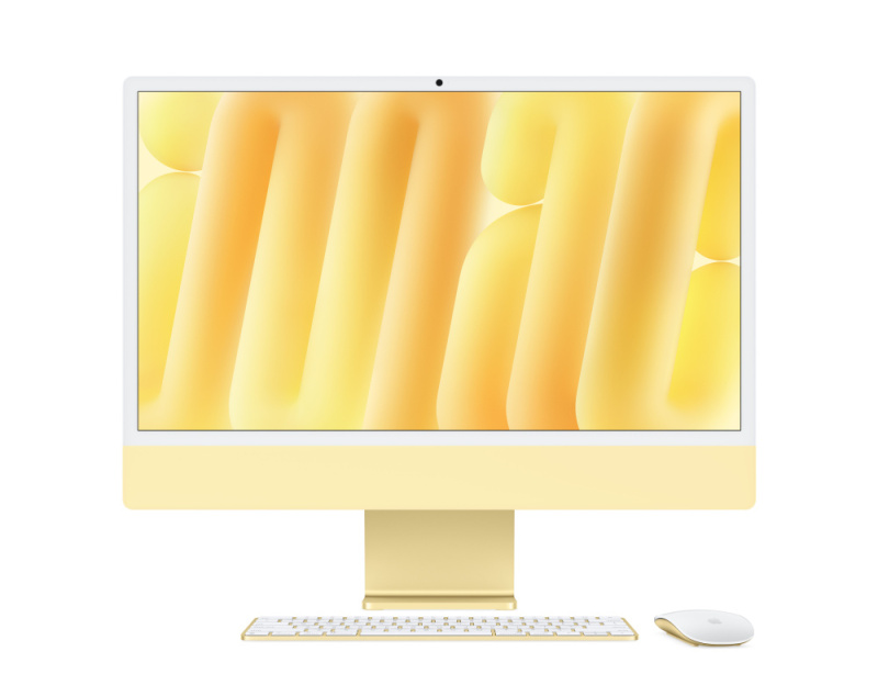Apple iMac 24" Retina 4,5K, M4 10C / 10C, 16 ГБ, 256 ГБ, Жёлтый Apple iMac 24" Retina 4,5K, M4 10C / 10C, 16 ГБ, 256 ГБ, Жёлтый