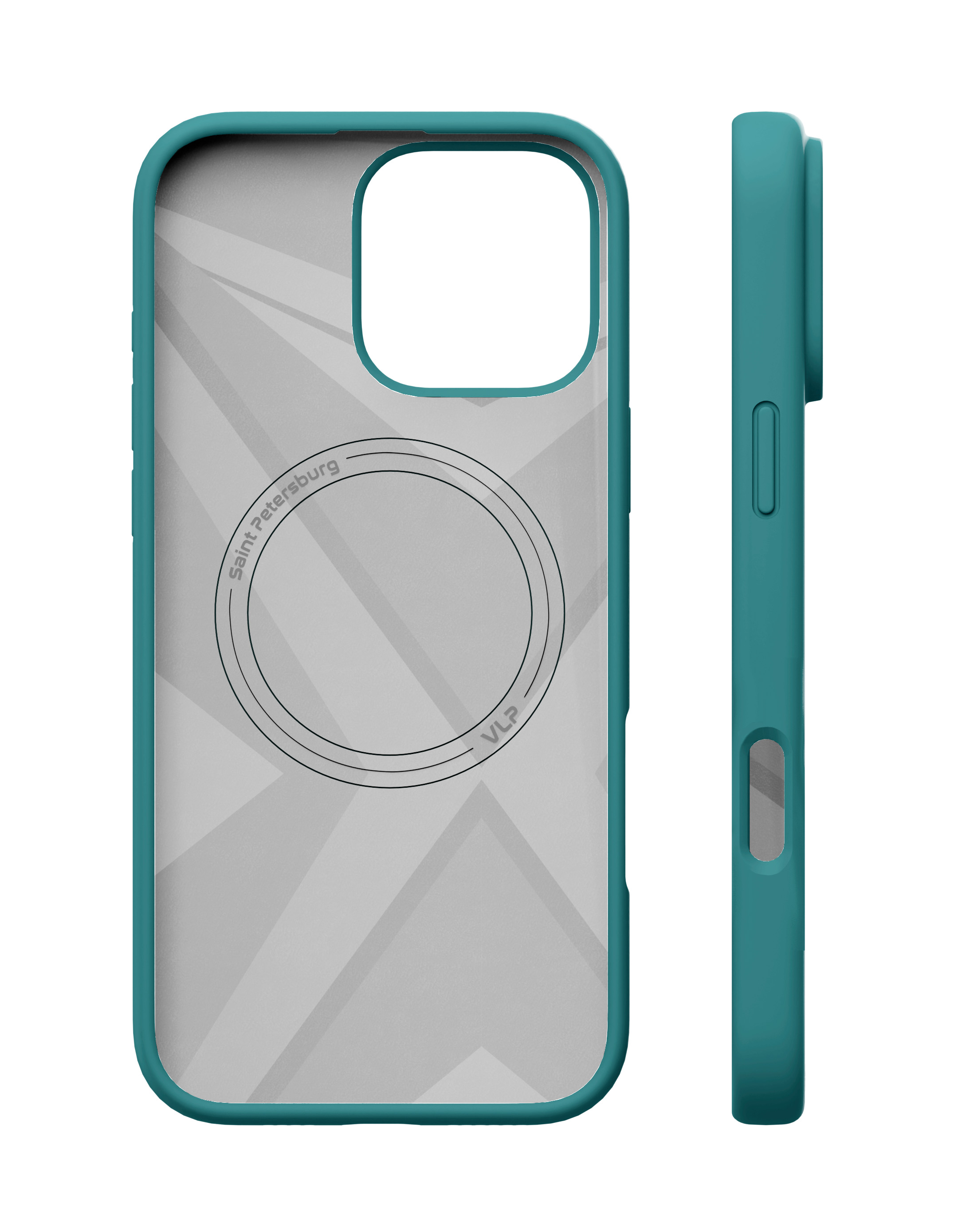 Чехол защитный VLP Aster Case с MagSafe для iPhone 16 Pro Max, зеленый