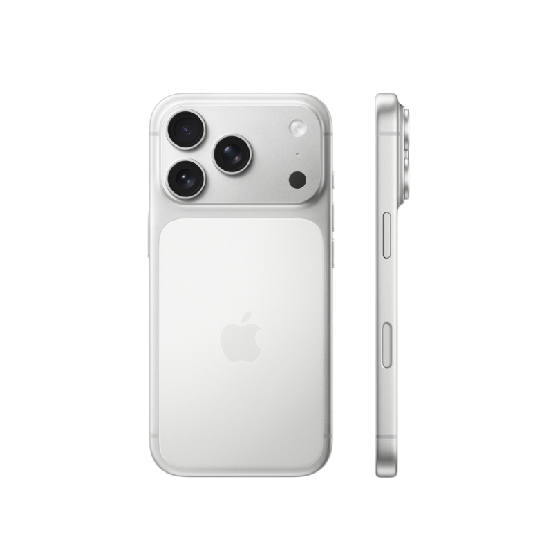 На фото изображено Apple iPhone 17 Pro Max, 1 ТБ, Серебристый