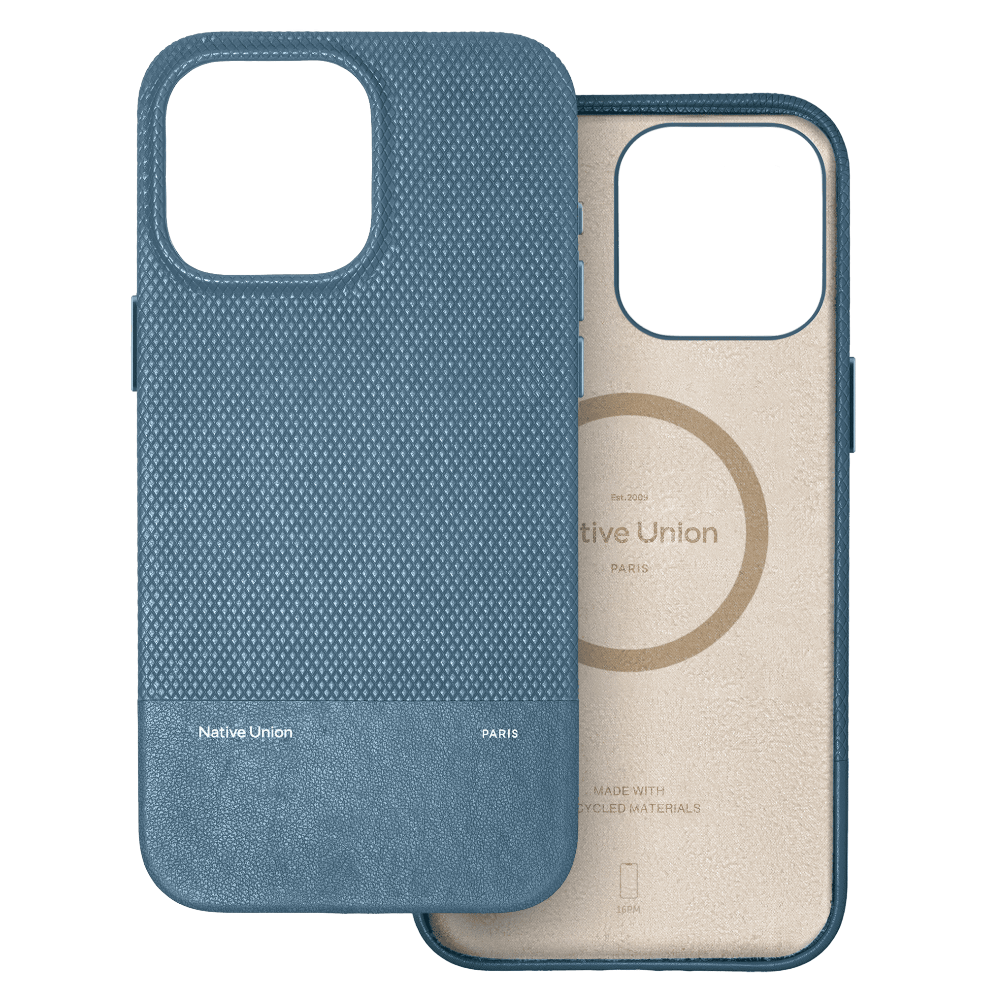 Чехол Native Union (RE)Classic Case MagSafe для iPhone 16 Pro Max, синий