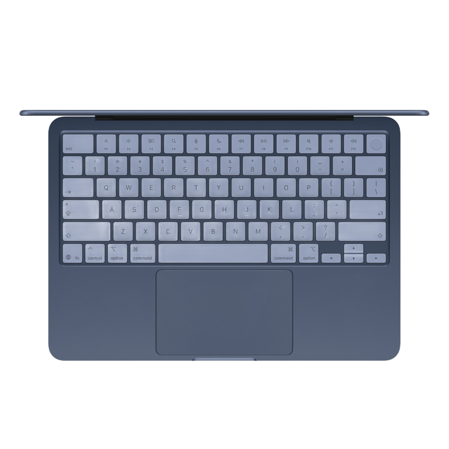 На фото изображено Apple MacBook Neo 13" (A18 Pro, 6C / 5C, 2026) 8 ГБ, 512 ГБ SSD, Синий индиго