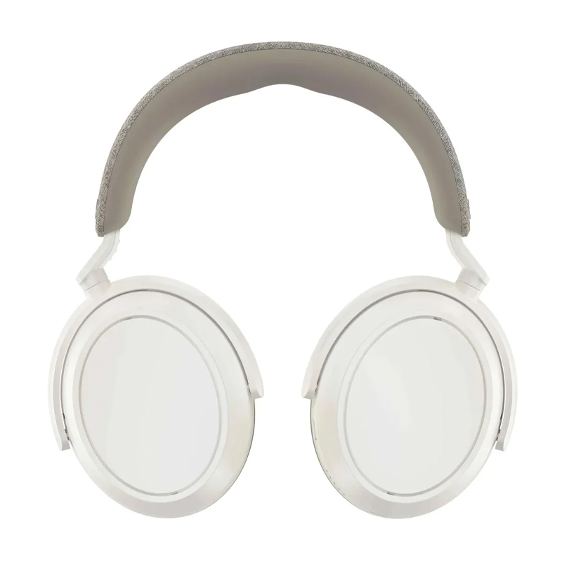 На фото изображено Беспроводные наушники Sennheiser Momentum 4 Wireless, белый