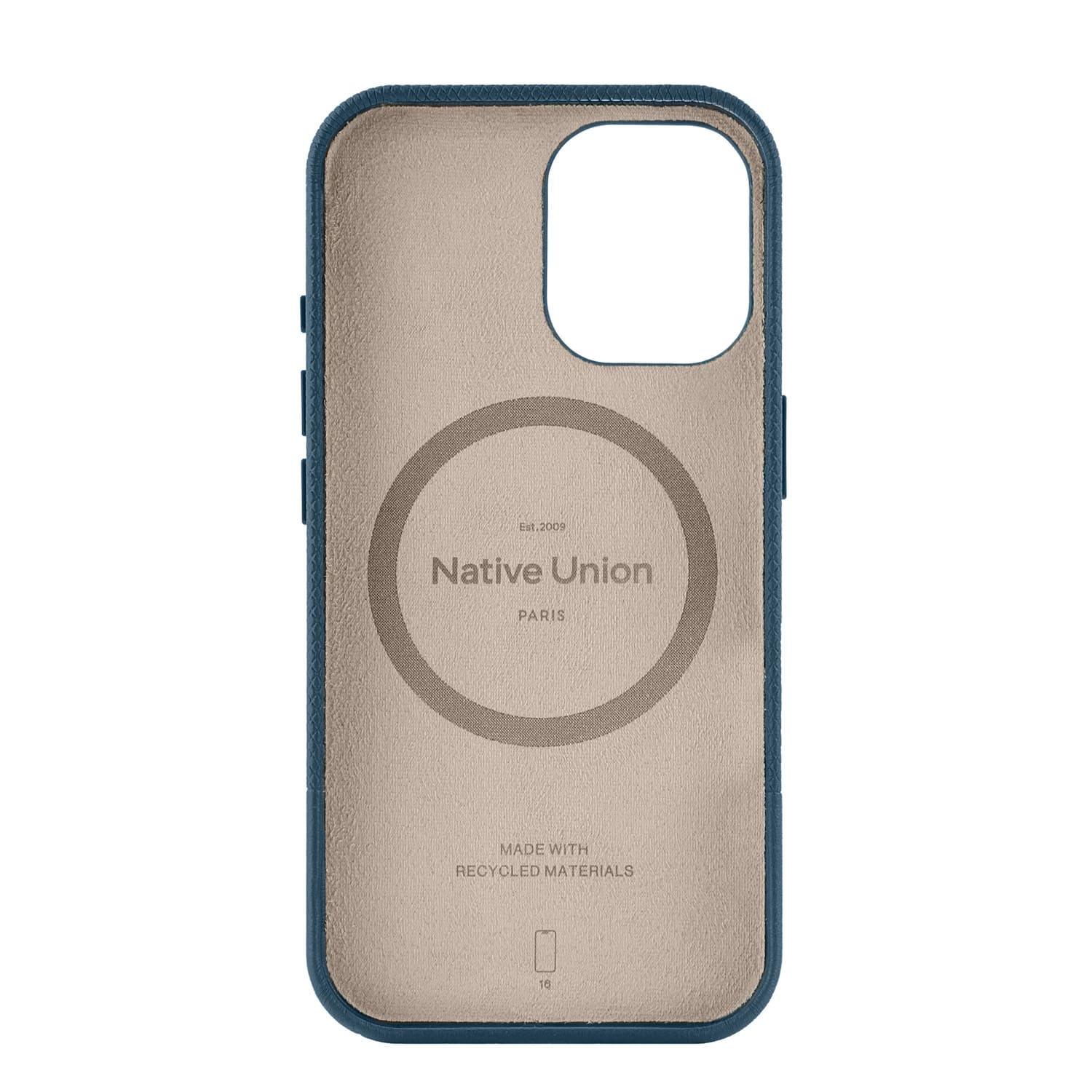 Чехол Native Union (RE)Classic Case MagSafe для iPhone 16, синий