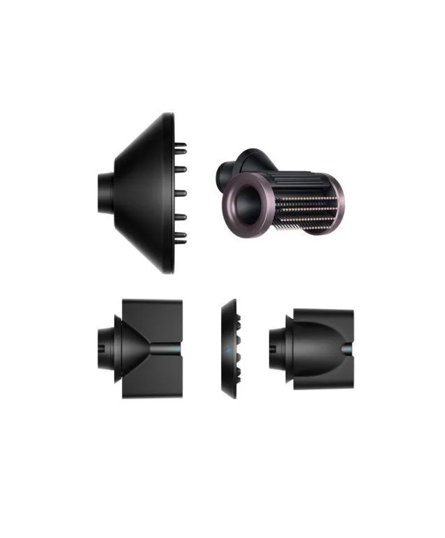На фото изображено Фен для волос Dyson Supersonic Nural HD16, Ceramic Pink