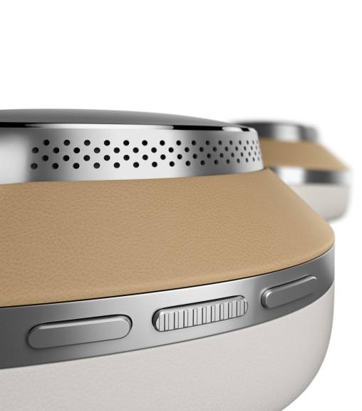 На фото изображено Беспроводные наушники Bowers & Wilkins Px8, бежевый