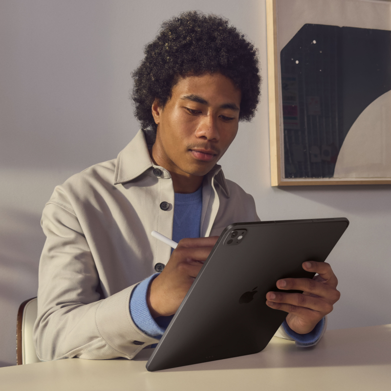 Apple iPad Pro M4, 13” дюймов Wi-Fi 1 ТБ Серебристый, нанотекстурное стекло