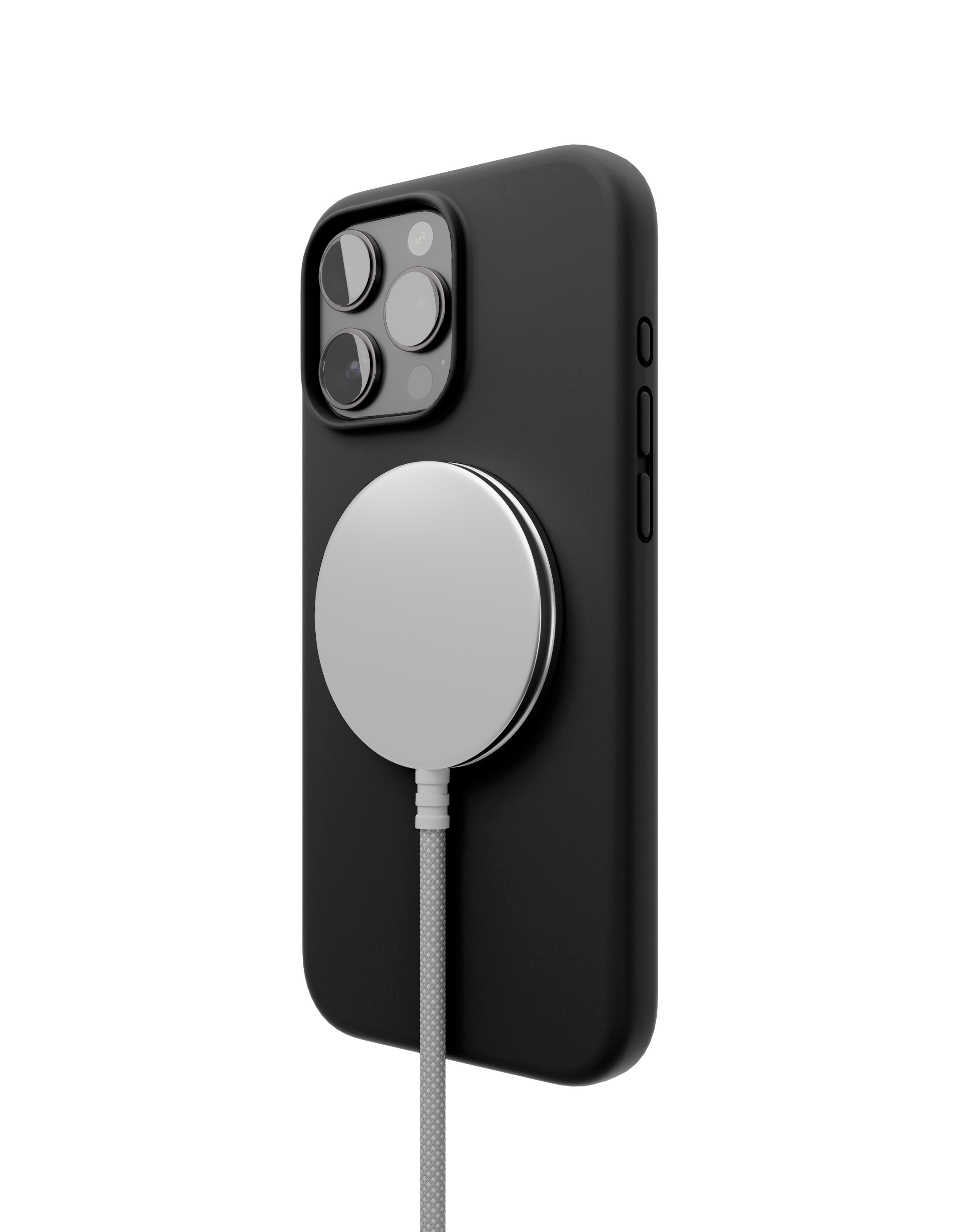 Чехол защитный VLP Aster Case с MagSafe для iPhone 16 Pro Max, черный