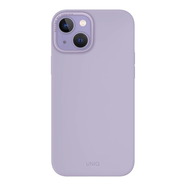 Чехол Uniq для iPhone 15 LINO Magsafe, фиолетовый