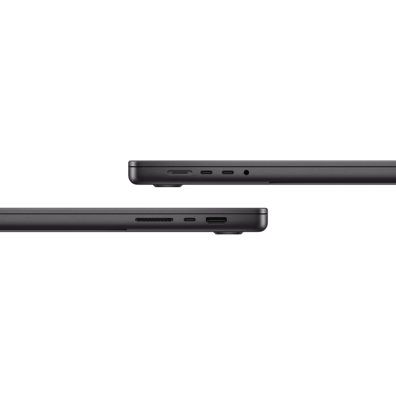 На фото изображено Apple MacBook Pro 16" (M5 Max, 18C / 40C, 2026) 48 ГБ, 1 ТБ SSD, чёрный космос