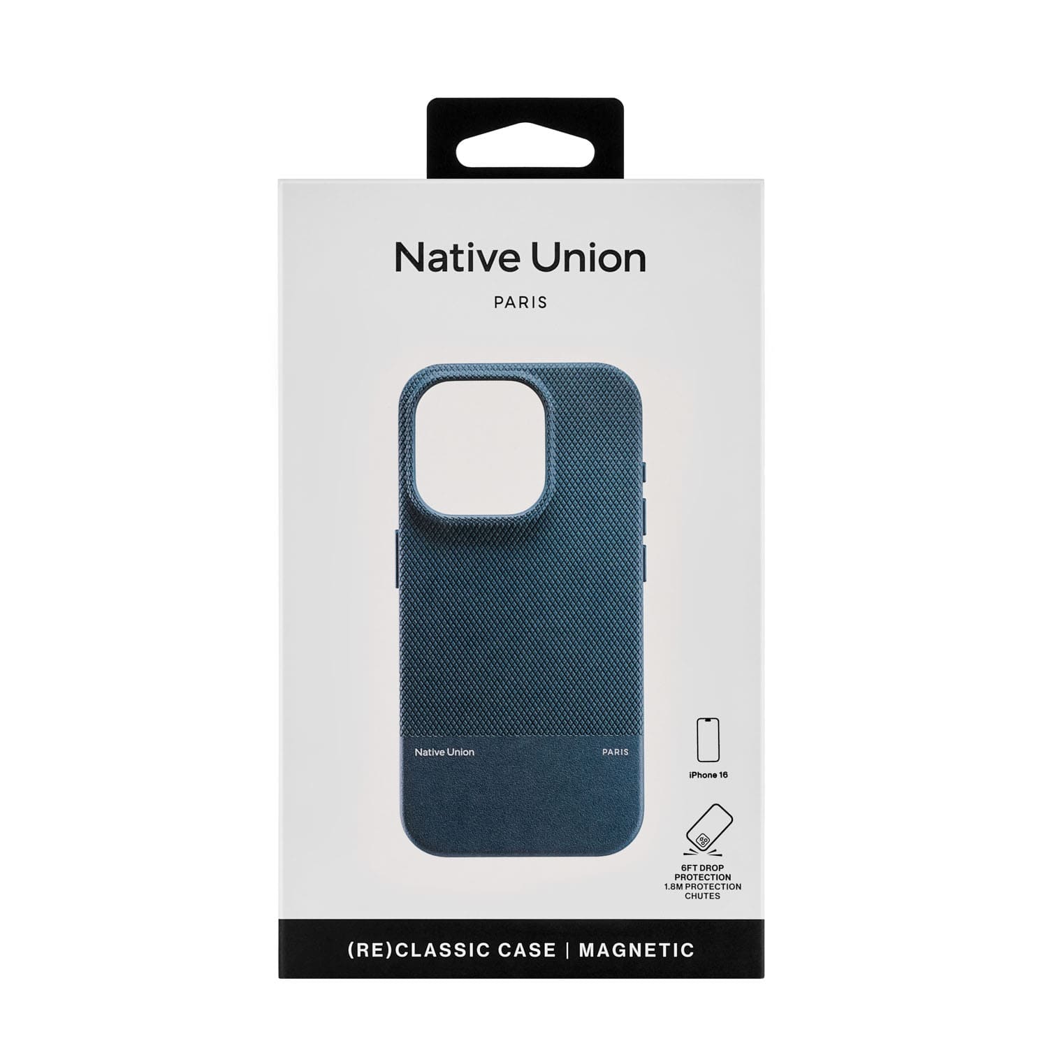 Чехол Native Union (RE)Classic Case MagSafe для iPhone 16, синий