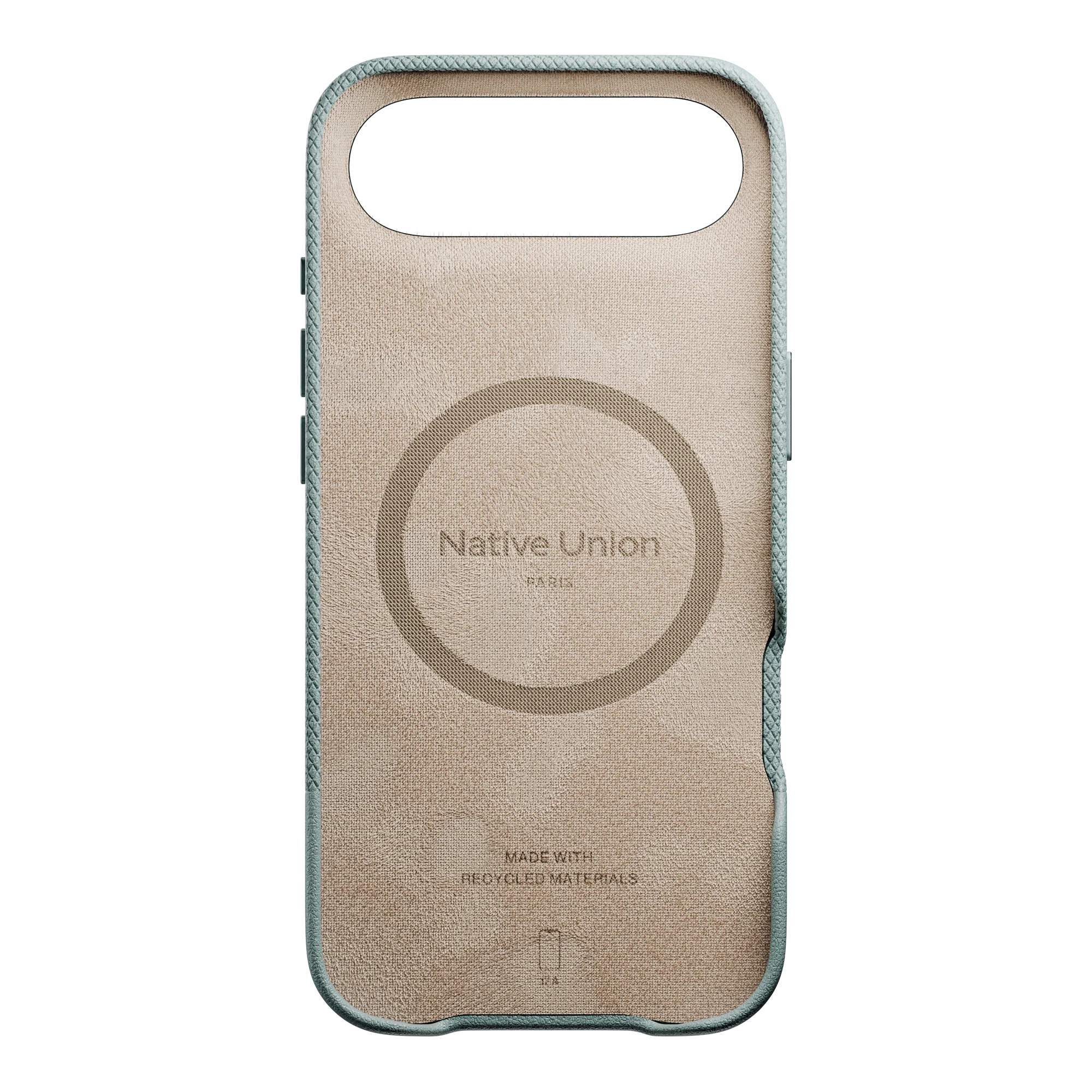 Фото Чехол Native Union Paris (Re)Classic Case для iPhone Air, зеленый На фото изображено Чехол Native Union Paris (Re)Classic Case для iPhone Air, зеленый