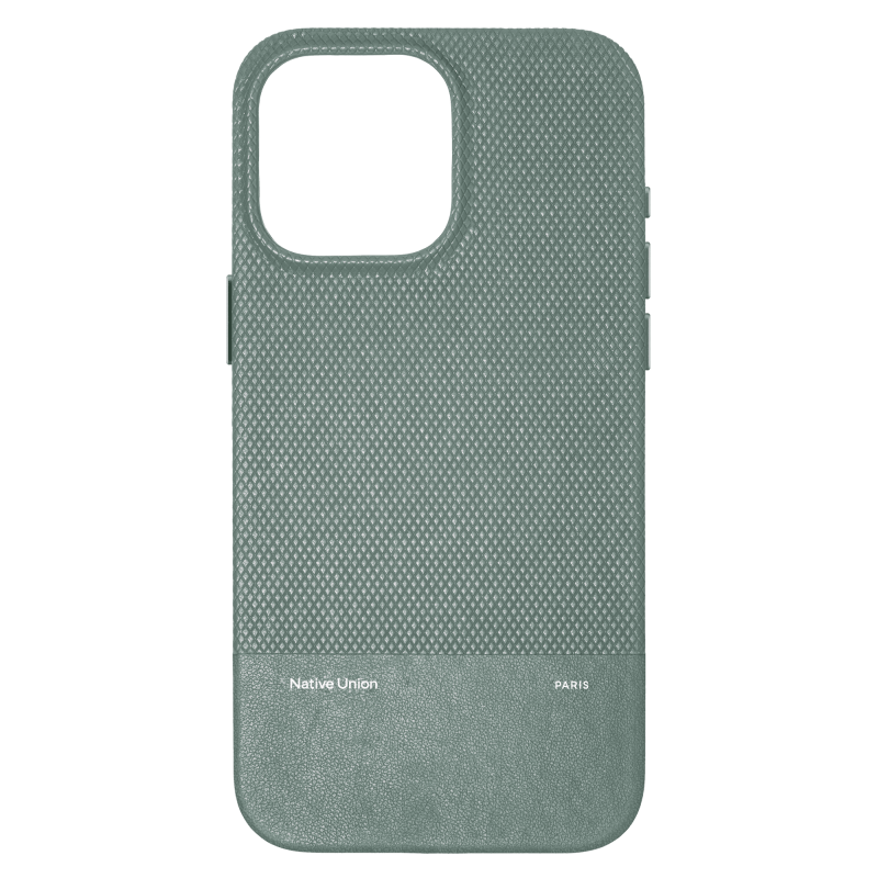 Чехол Native Union (RE)Classic Case MagSafe для iPhone 16 Pro Max, зеленый Чехол Native Union (RE)Classic Case MagSafe для iPhone 16 Pro Max, зеленый