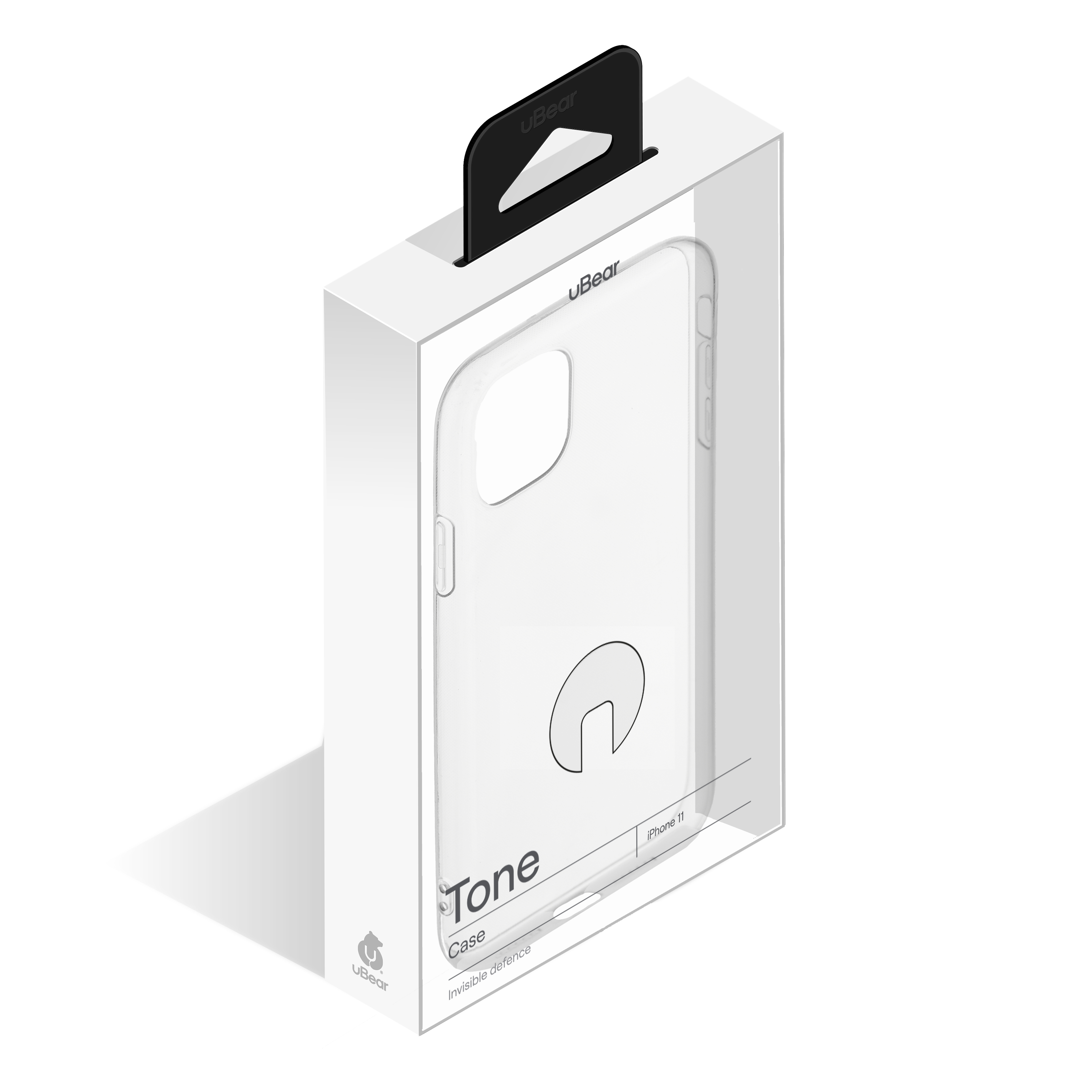 Чехол защитный uBear Tone Case для iPhone 11, прозрачный