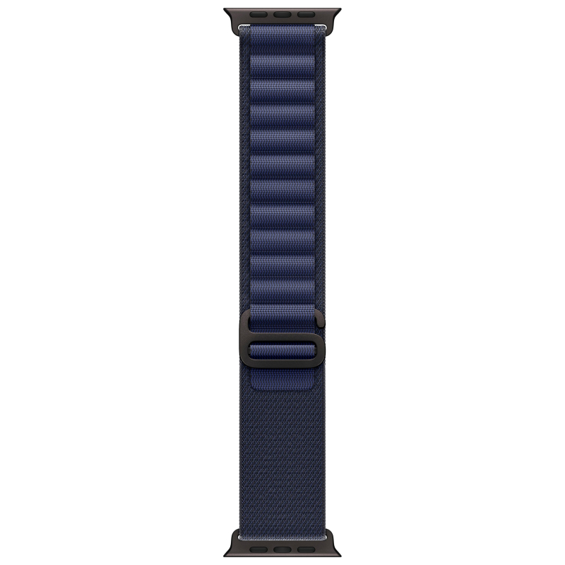 Apple Watch Ultra 2 GPS + Cellular, 49 мм, корпус из черного титана, ремешок Alpine темно-синего цвета, размер S