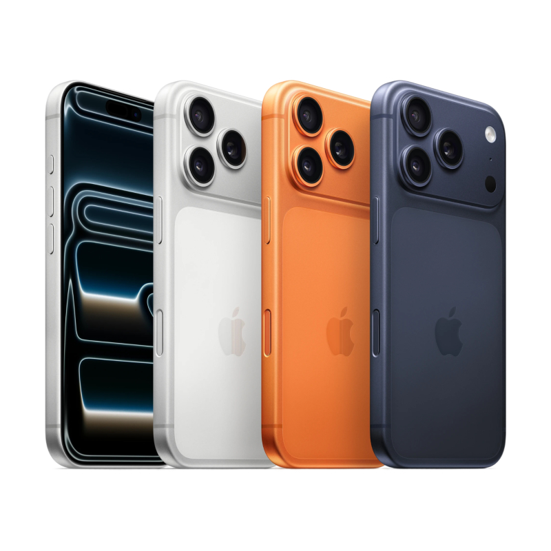 На фото изображено Apple iPhone 17 Pro Max, 1 ТБ, Серебристый