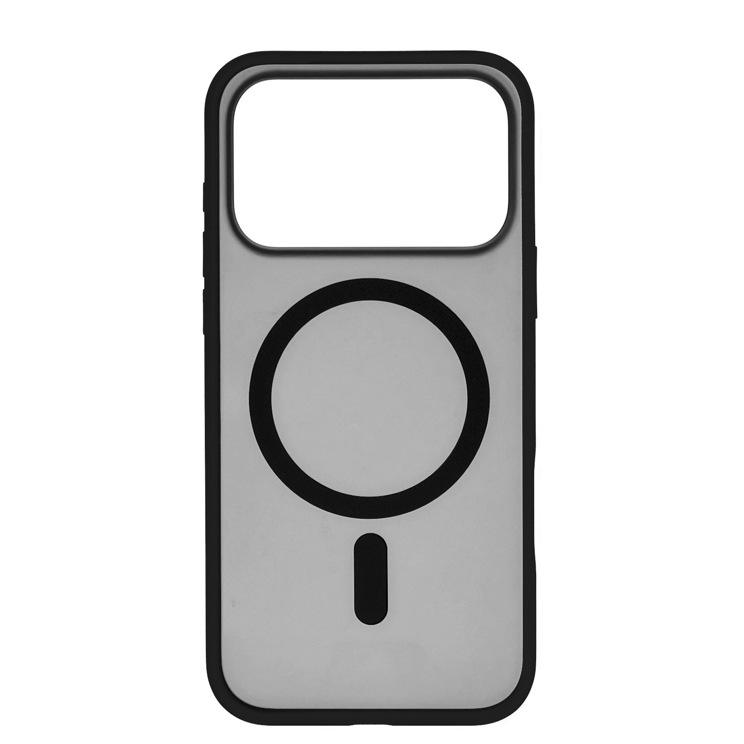 На фото изображено Чехол защитный uBear Cloud Mag Case для iPhone 17 Pro, MagSafe, черный