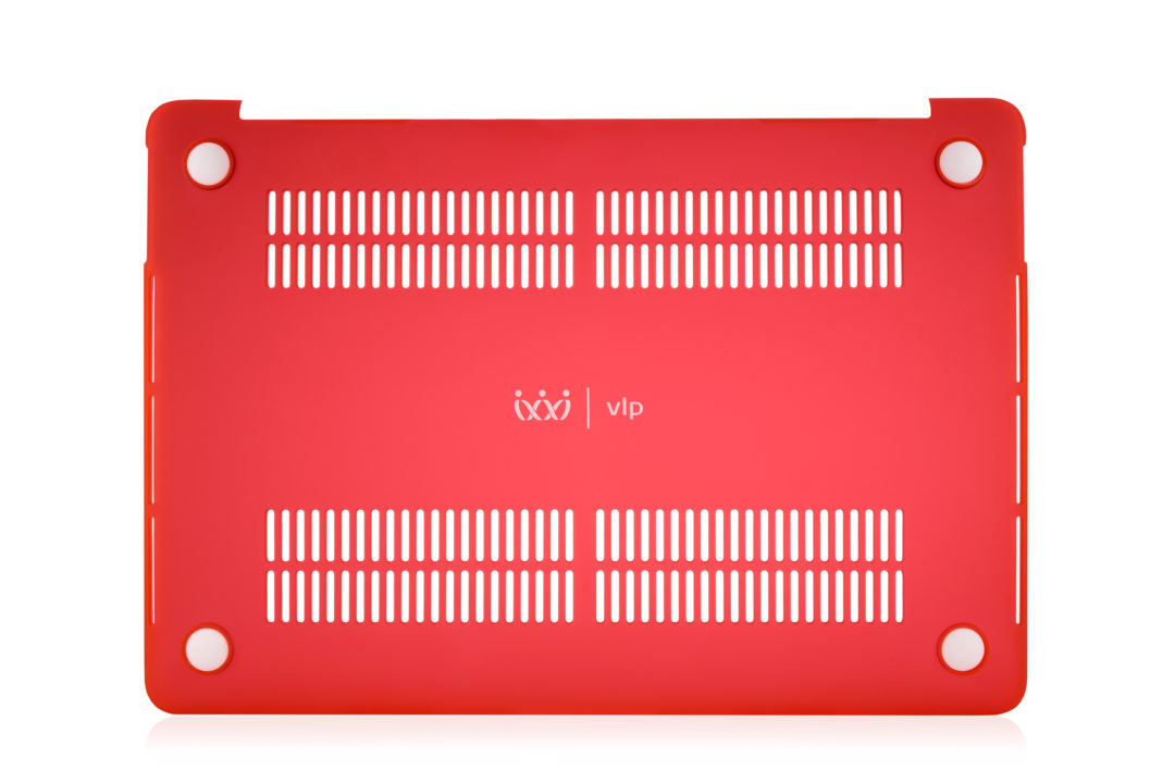 Чехол защитный VLP Plastic Case для MacBook Pro 13" 2020, красный