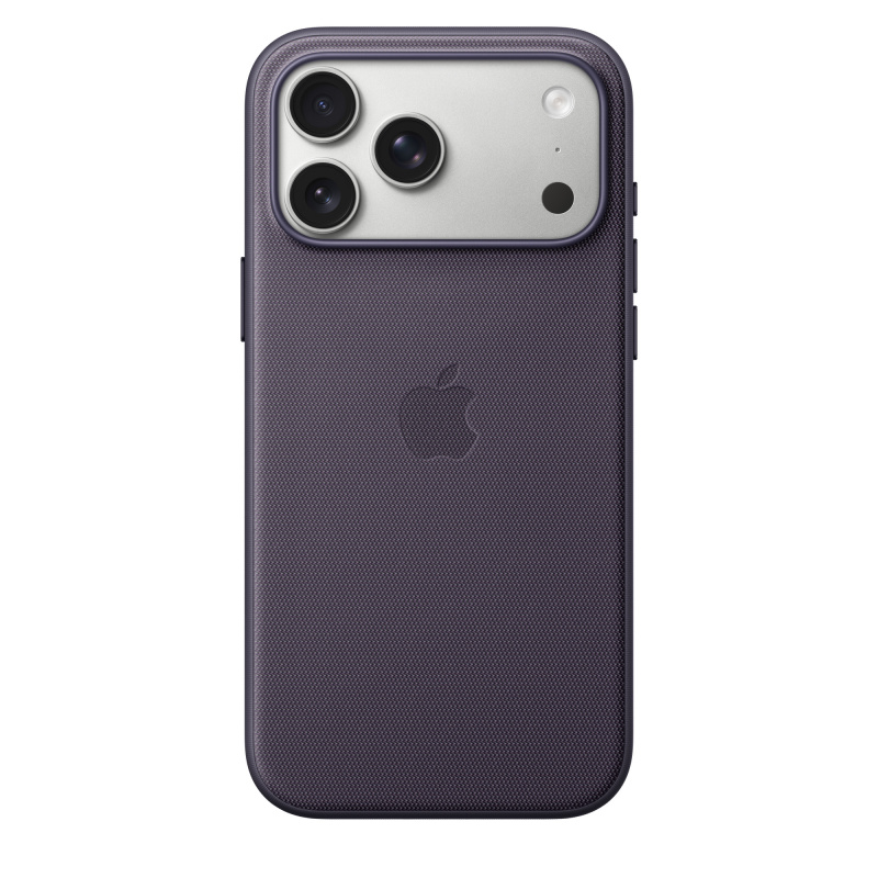 Фото Чехол защитный Apple TechWoven Case with MagSafe для iPhone 17 Pro Max, фиолетовый На фото изображено Чехол защитный Apple TechWoven Case with MagSafe для iPhone 17 Pro Max, фиолетовый