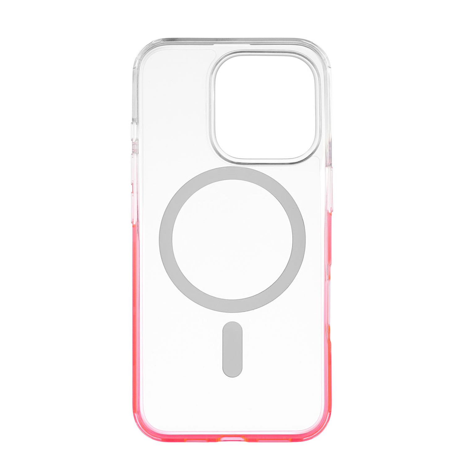 Чехол защитный uBear Fusion Mag Case для iPhone 16 Pro, неоновый розовый