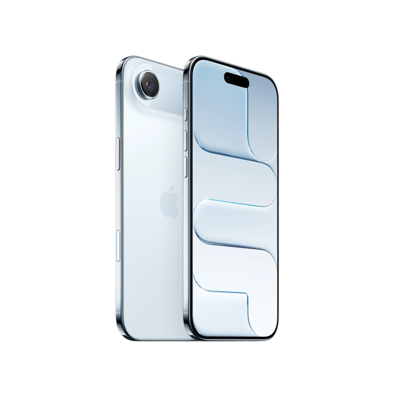 На фото изображено Apple iPhone Air eSIM 1ТБ, Небесно-голубой