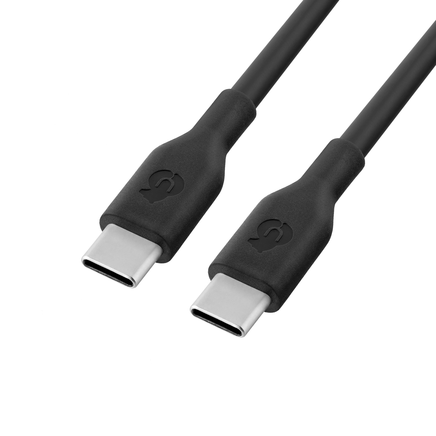 Зарядный кабель uBear Life USB-C/USB-C, 100W, 2м, чёрный