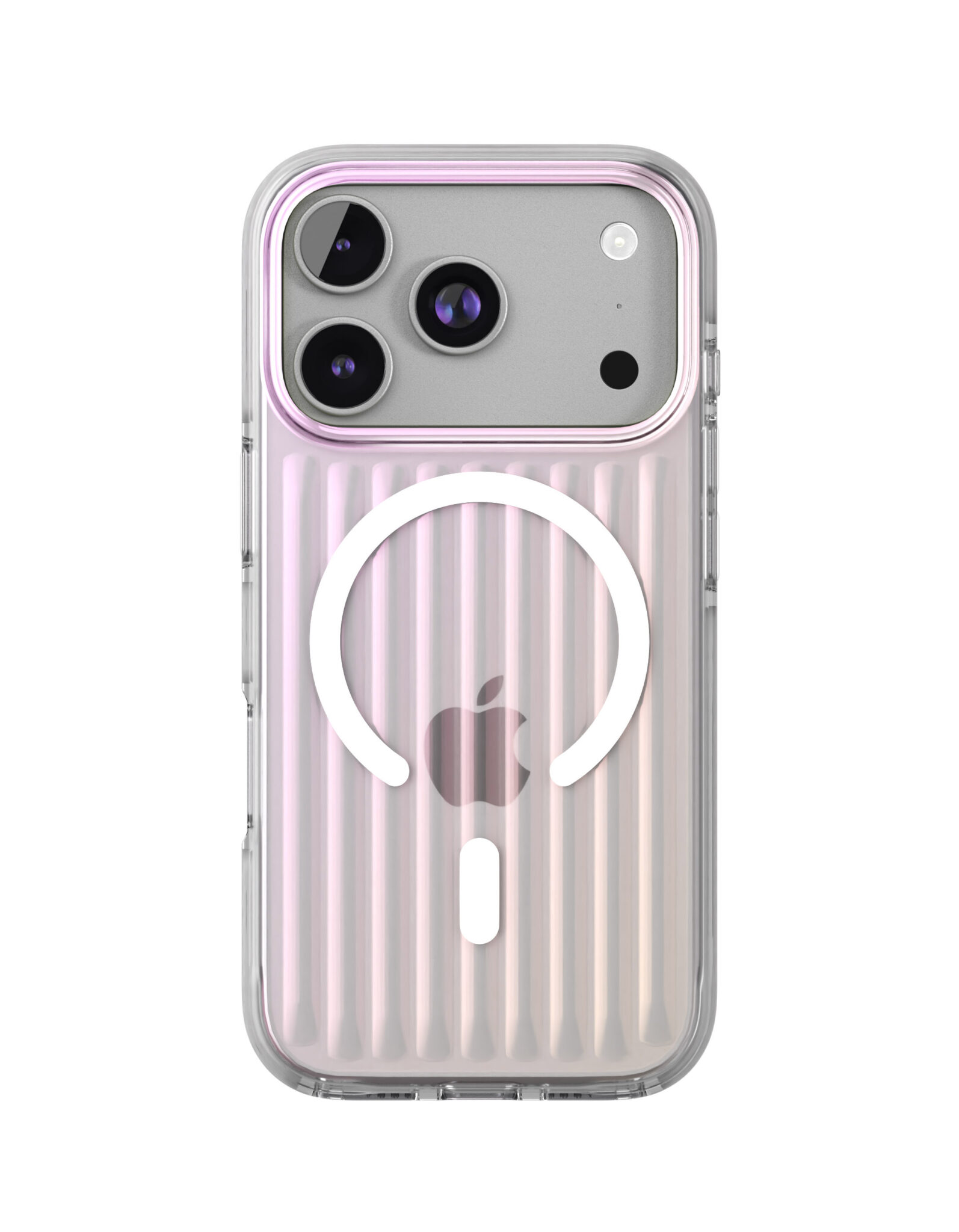 Фото Чехол защитный VLP Pulse Case с MagSafe для iPhone 17 Pro, перламутровый На фото изображено Чехол защитный VLP Pulse Case с MagSafe для iPhone 17 Pro, перламутровый
