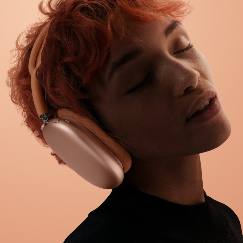 На фото изображено Наушники Apple AirPods Max 2, Синий