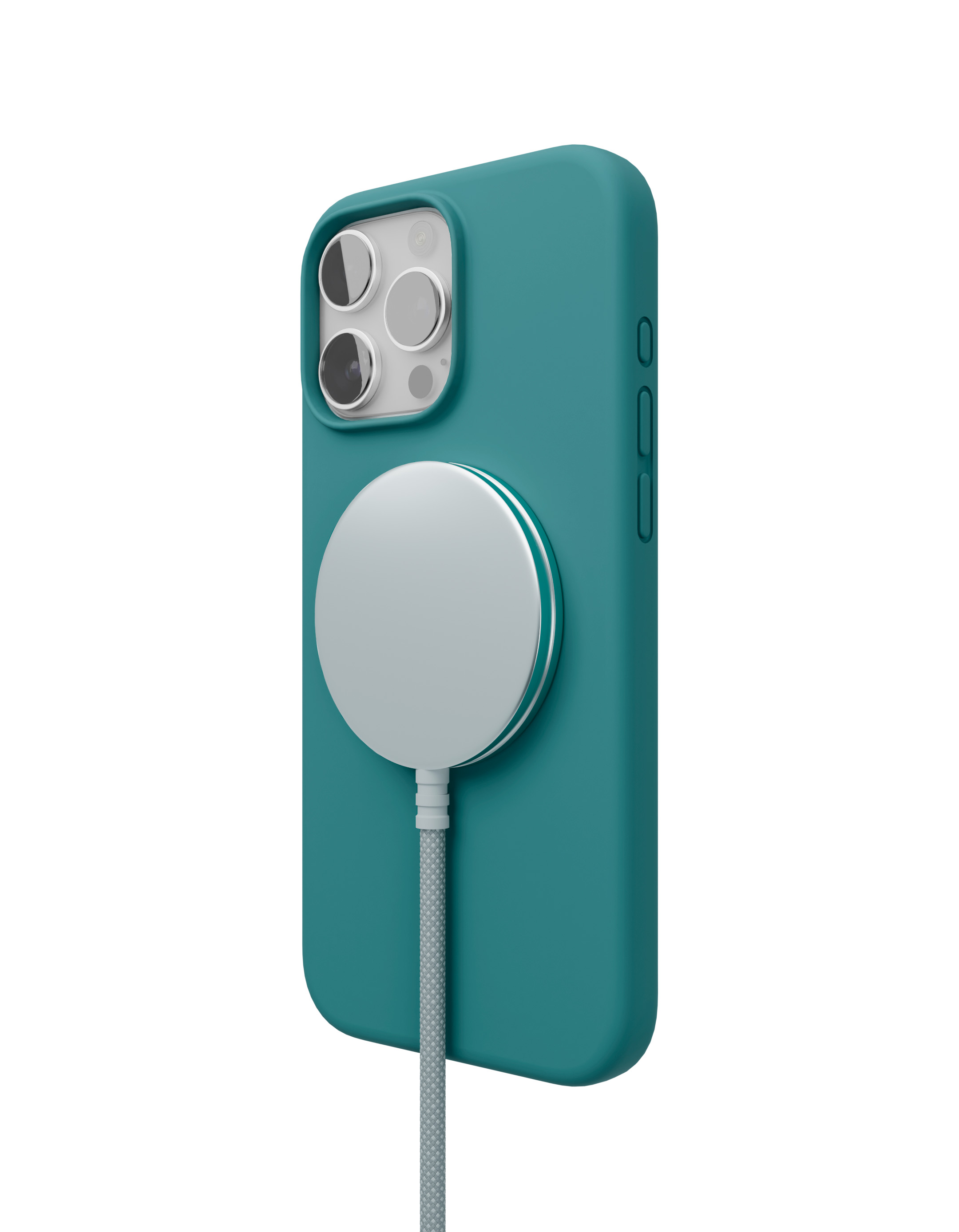 Чехол защитный VLP Aster Case с MagSafe для iPhone 16 Pro Max, зеленый