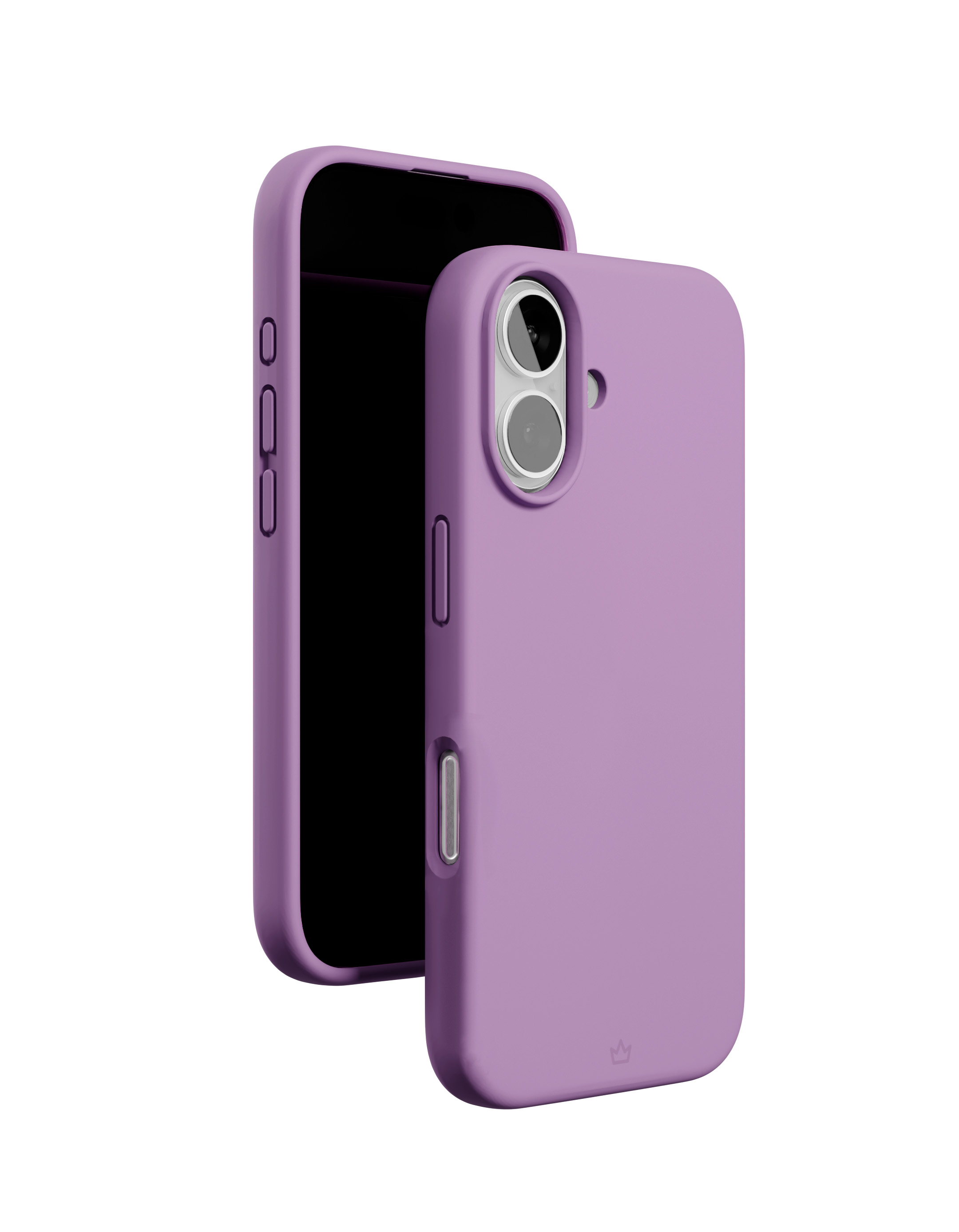 Чехол защитный VLP Aster Case с MagSafe для iPhone 16, розовый