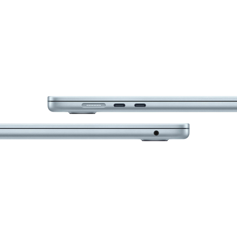 На фото изображено Apple MacBook Air 15" (M5, 10C / 10C, 2026) 16 ГБ, 1 ТБ SSD, Небесно-голубой