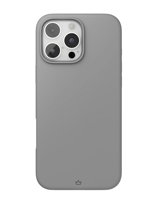 Чехол защитный VLP Aster Case с MagSafe для iPhone 16 Pro Max, серый