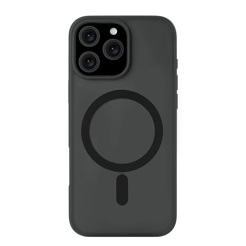 Чехол защитный uBear Cloud Mag Case для iPhone 16 Pro Max, черный