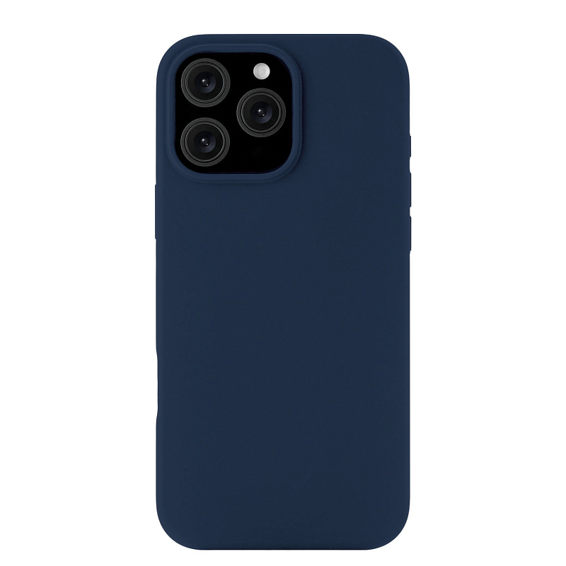 Чехол защитный uBear Touch Mag Case для iPhone 16 Pro Max, темно-синий