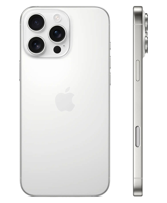 Apple iPhone 16 Pro Max, 512 ГБ, Титановый белый Apple iPhone 16 Pro Max, 512 ГБ, Титановый белый