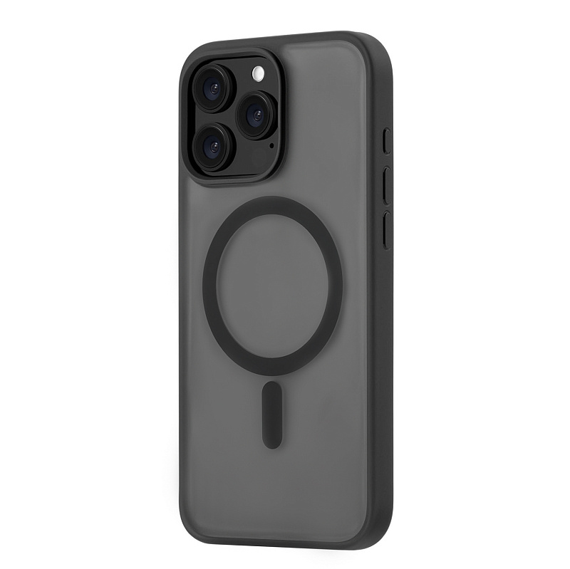 Чехол защитный uBear Cloud Mag Case для iPhone 16 Pro Max, черный