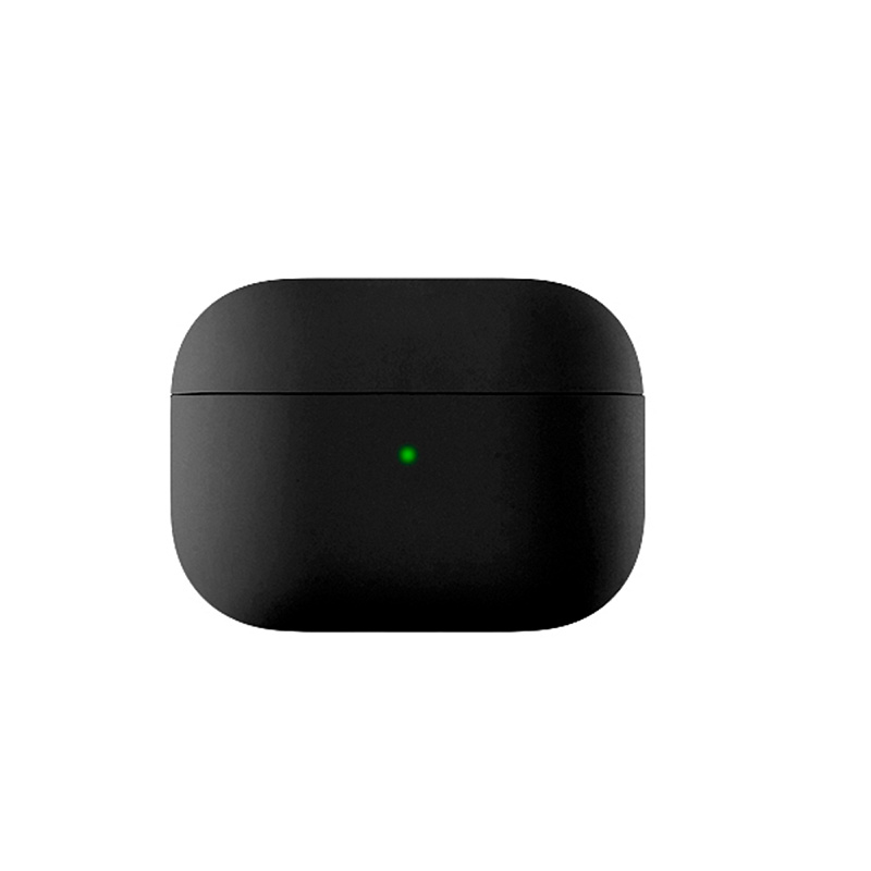 Ультратонкий силиконовый чехол uBear Touch Case for AirPods Pro, чёрный